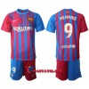 Virallinen Fanipaita + Shortsit FC Barcelona Memphis Depay 9 Kotipelipaita 2021-22 - Lasten